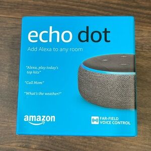 Echo dot 3rd generation-Brand new-never used